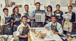 Creatives with accounting tools