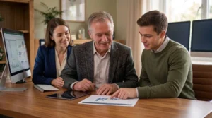 Family arranging Family Inheritance Company and Inheritance Tax