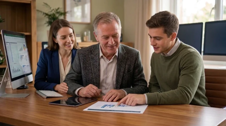 Family arranging Family Inheritance Company and Inheritance Tax